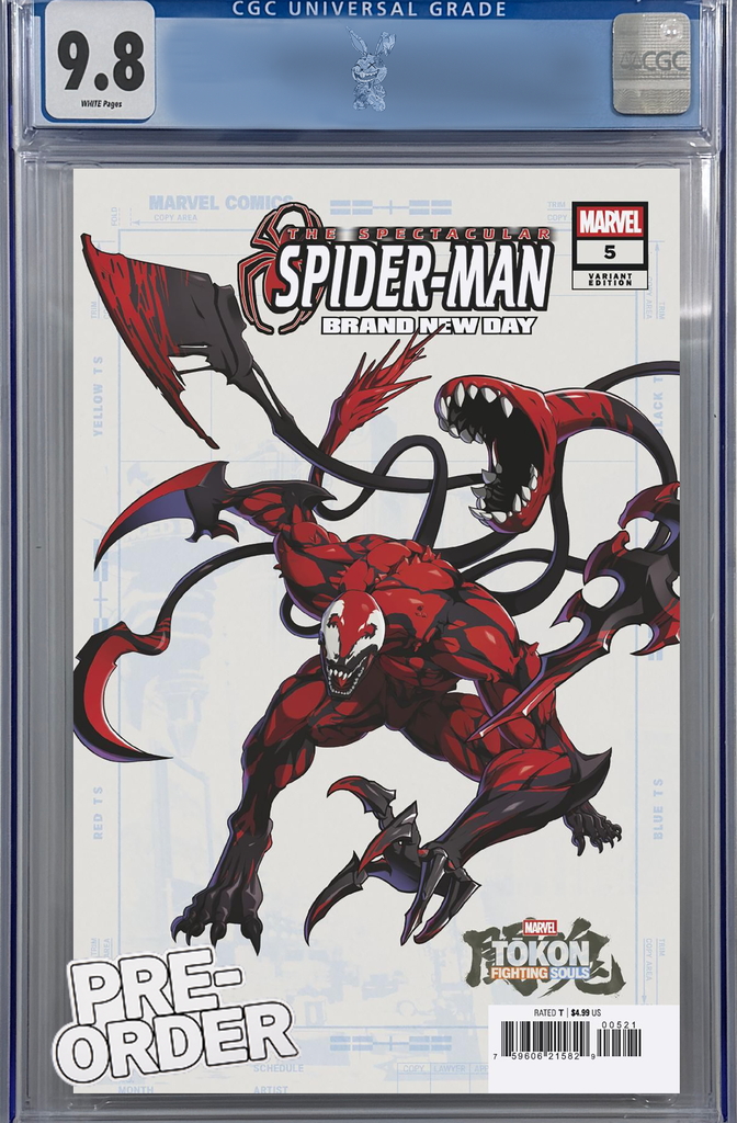Spectacular Spider-Man: Brand New Day #5 Tokon: Fighting Souls Var | CGC 9.8 | Preorder