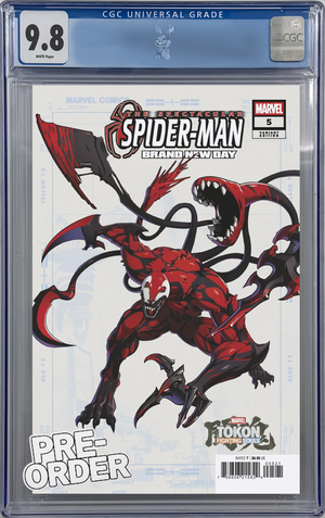 Spectacular Spider-Man: Brand New Day #5 Tokon: Fighting Souls Var | CGC 9.8 | Preorder