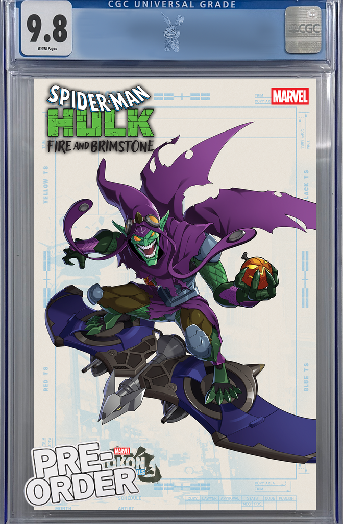 Spider-Man/Hulk: Fire and Brimstone #2 Tokon: Fighting Souls Var | CGC 9.8 | Preorder