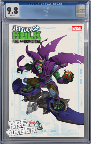 Spider-Man/Hulk: Fire and Brimstone #2 Tokon: Fighting Souls Var | CGC 9.8 | Preorder