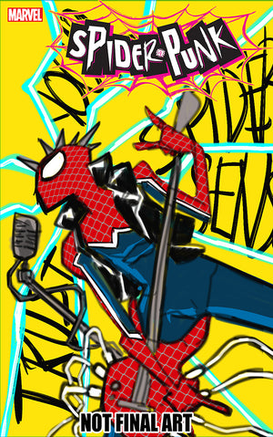 SPIDER-PUNK: ARMS RACE #1 | DAVID BALDEON 2ND PRINTING VARIANT
