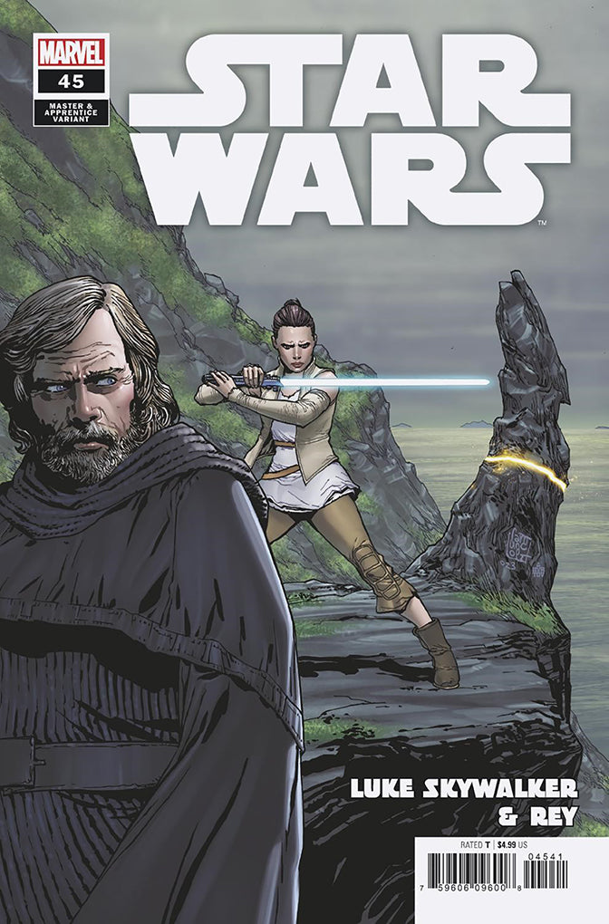 STAR WARS #45 | SKYWALKER & REY MASTER & APPRENTICE VARIANT – Rabbit Comics
