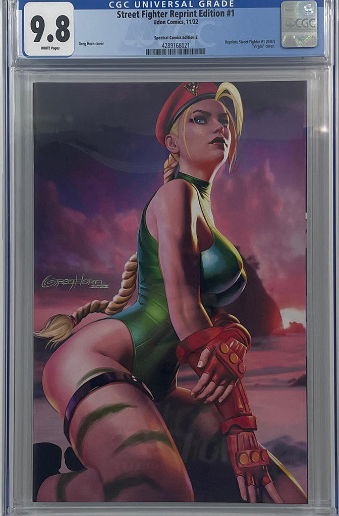 Street Fighter #1 | Greg Horn Virgin Variant | CGC 9.8