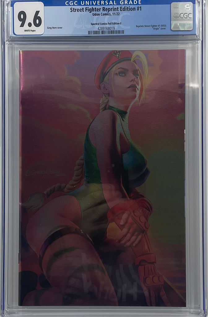 Street Fighter #1 | Greg Horn Foil Variant | CGC 9.6