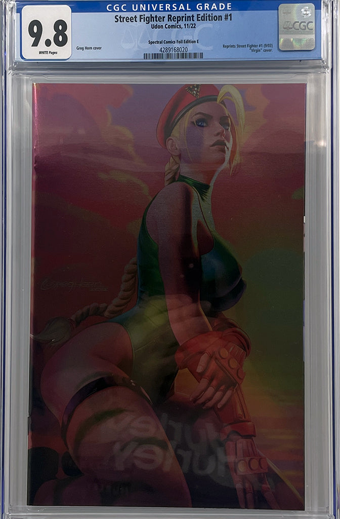 Street Fighter #1 | Greg Horn Foil Variant | CGC 9.8