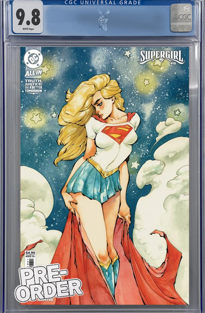Supergirl #18 Cover C Chuma Hill Card Stock Variant CGC 9.8 pre-order