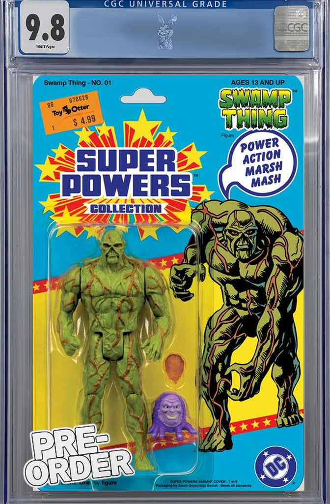 Swamp Thing #1 Facsimile Edition Cvr B Action Figure Var | CGC 9.8 | Preorder