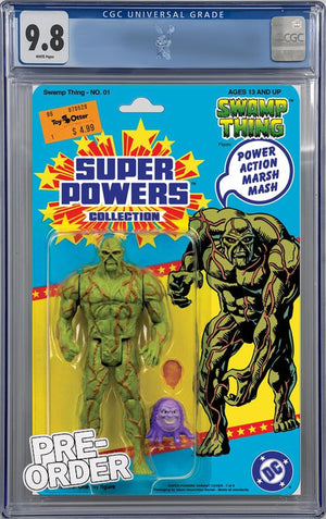 Swamp Thing #1 Facsimile Edition Cvr B Action Figure Var | CGC 9.8 | Preorder