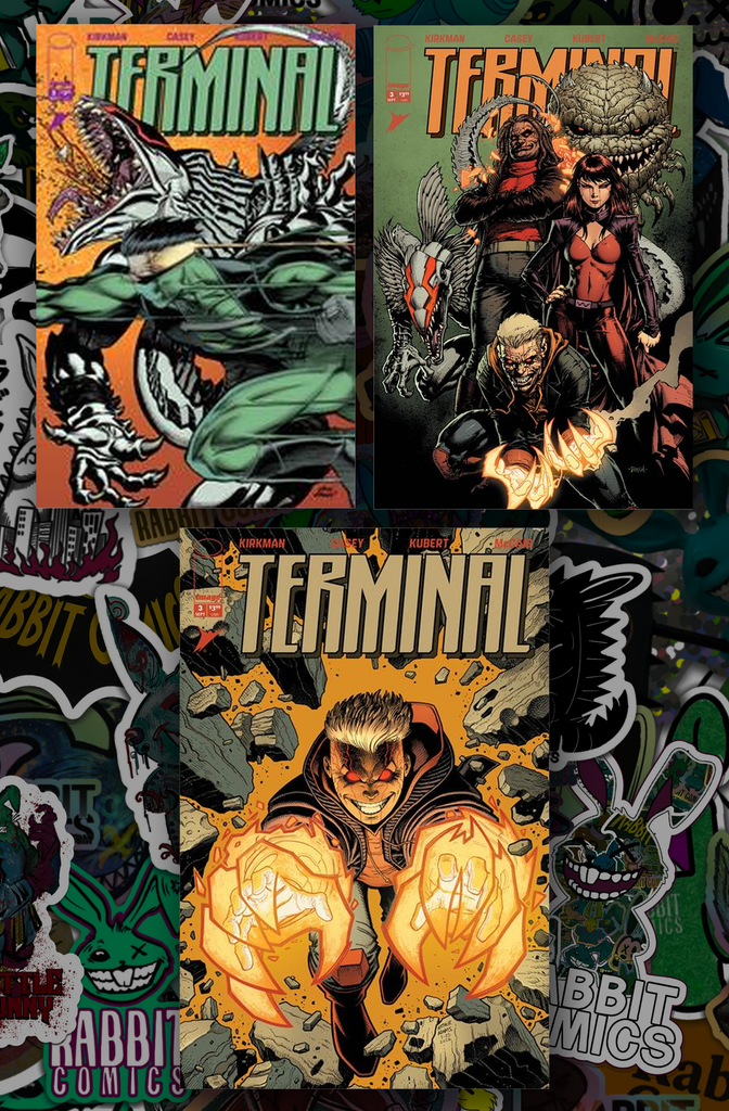 Terminal #3 Cvr A, B, C | 3 Book Bundle