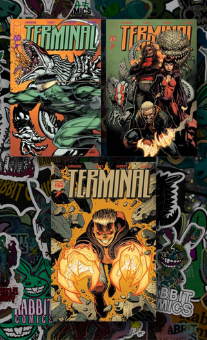 Terminal #3 Cvr A, B, C | 3 Book Bundle