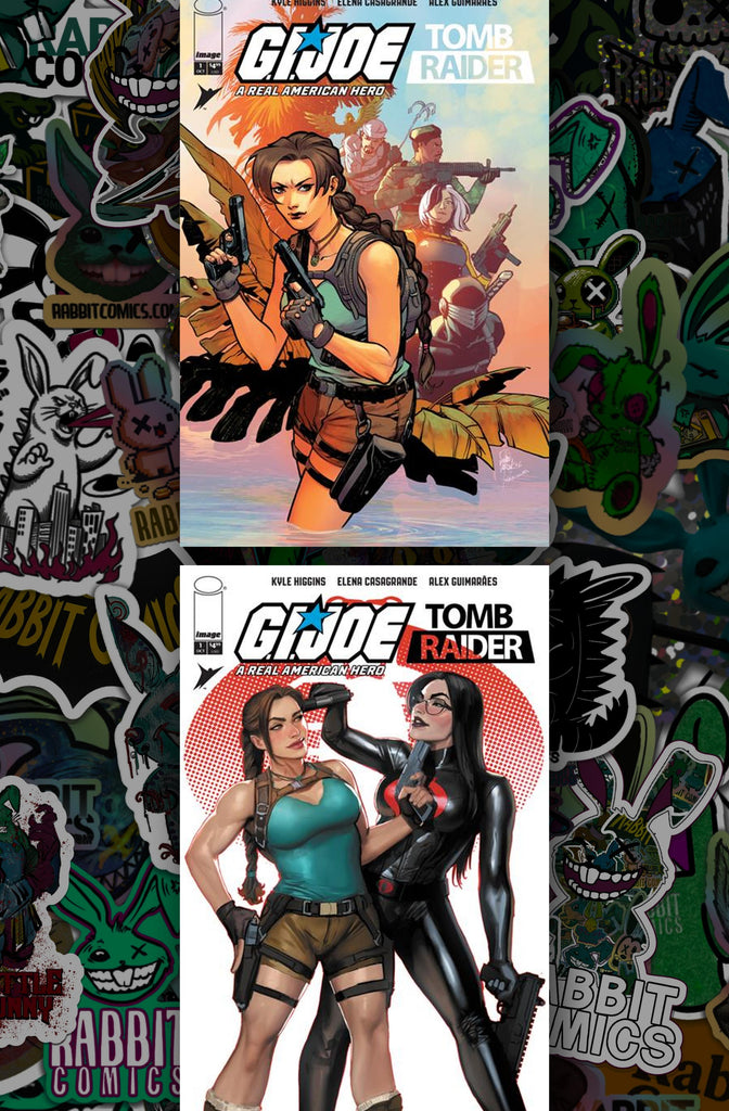 GI Joe A Real American Hero Tomb Raider #1 Cvr A & Cvr B | 2 Book Bundle
