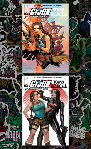 GI Joe A Real American Hero Tomb Raider #1 Cvr A & Cvr B | 2 Book Bundle