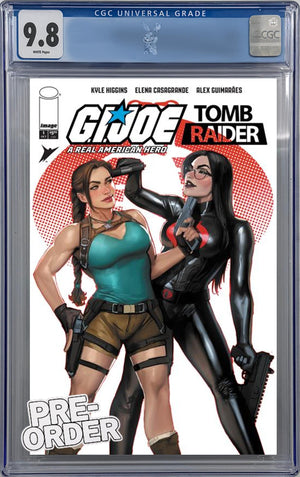 GI Joe A Real American Hero Tomb Raider #1 Cvr C Stjepan Sejic Foil Var | CGC 9.8 | Preorder