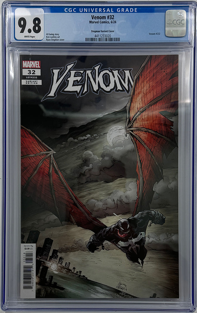 VENOM #32 | 1:25 RATIO STEGMAN VARAINT | CGC 9.8 – Rabbit Comics