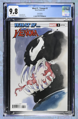WHAT IF...? VENOM #3 | PEACH MOMOKO VARIANT | CGC 9.8