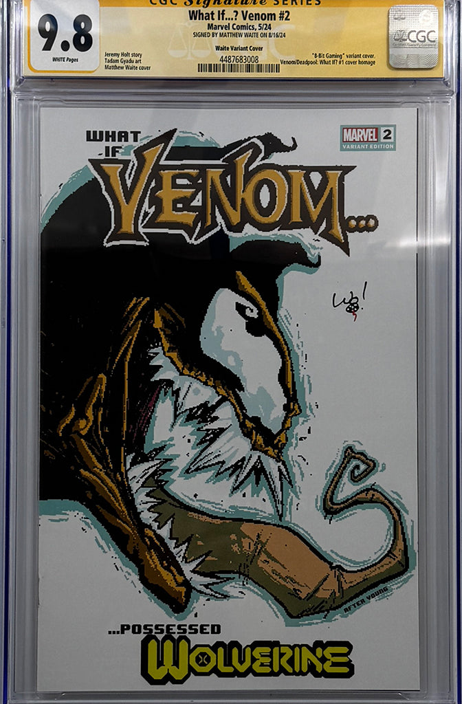 WHAT IF VENOM #2 | Matthew Waite Variant | CGC SS 9.8