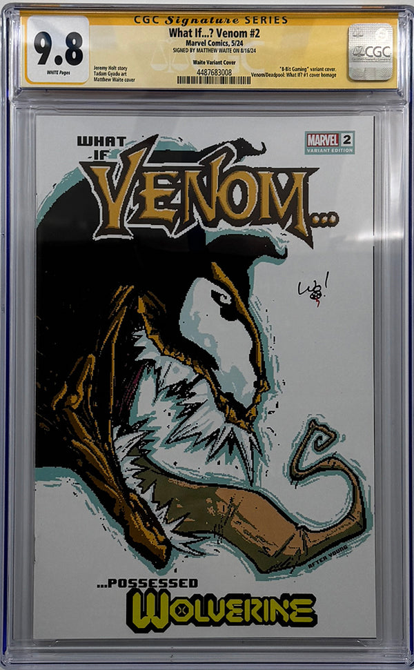 WHAT IF VENOM #2 | Matthew Waite Variant | CGC SS 9.8