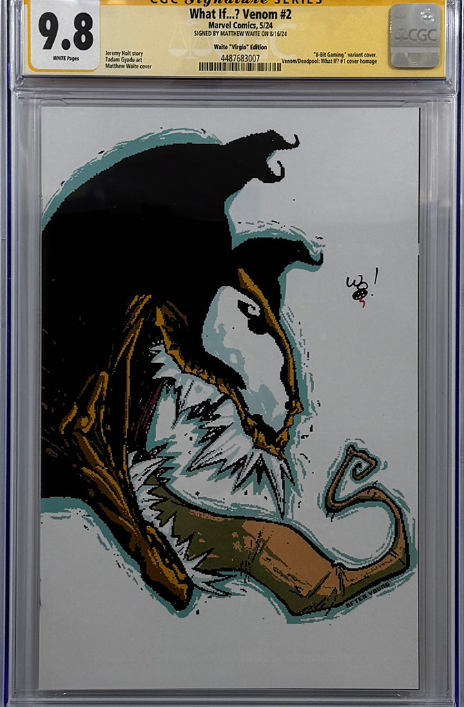 WHAT IF VENOM #2 | Matthew Waite Virgin Variant | CGC SS 9.8