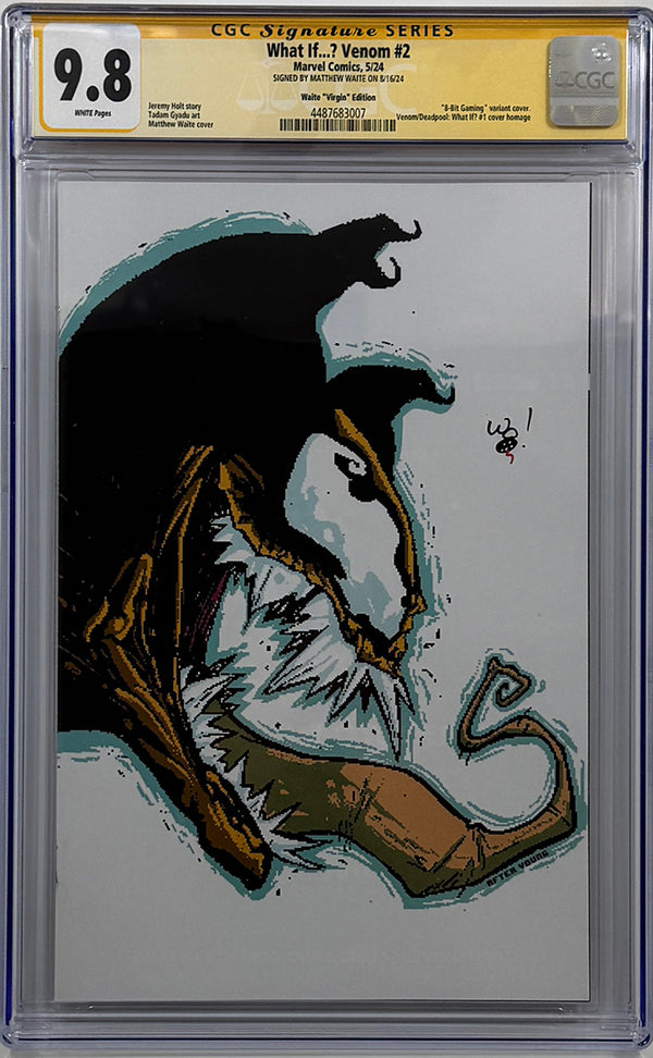 WHAT IF VENOM #2 | Matthew Waite Virgin Variant | CGC SS 9.8