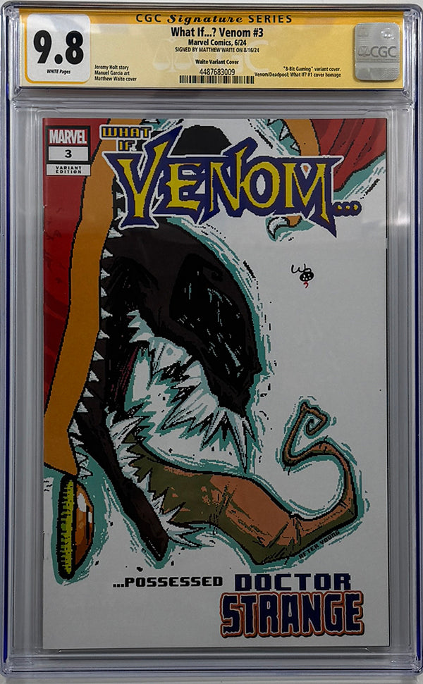 WHAT IF VENOM #3 | Matthew Waite Variant | CGC SS 9.8