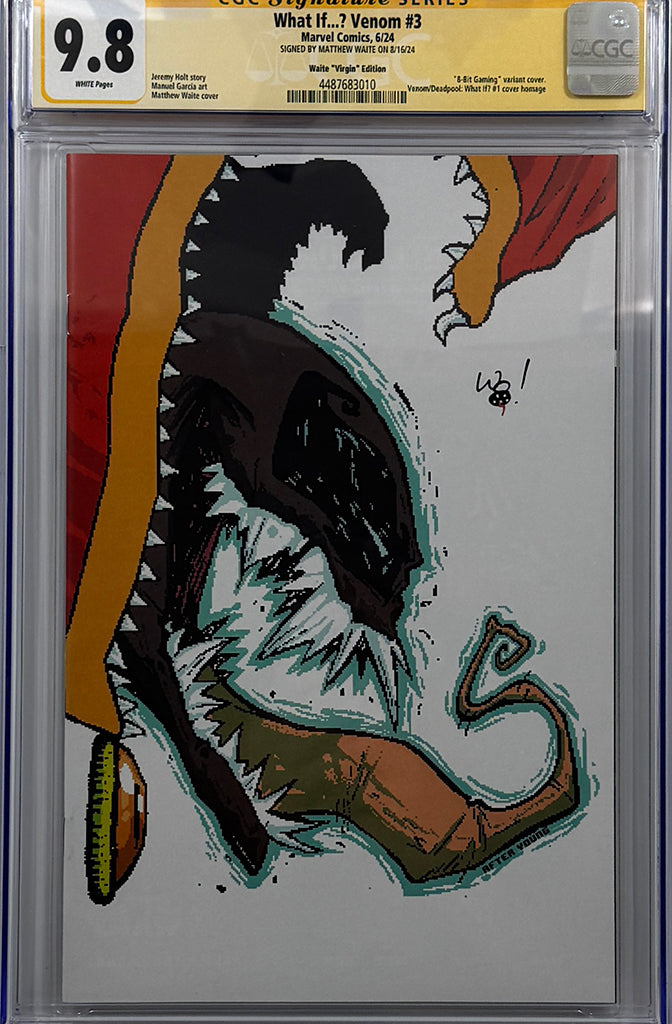 WHAT IF VENOM #3 | Matthew Waite Virgin Variant | CGC SS 9.8