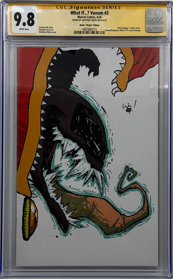 WHAT IF VENOM #3 | Matthew Waite Virgin Variant | CGC SS 9.8