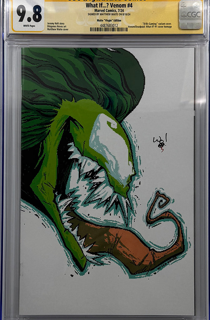 WHAT IF VENOM #4 | Matthew Waite Virgin Variant | CGC SS 9.8