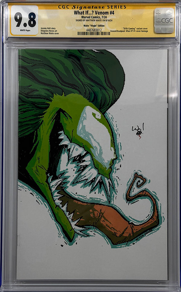 WHAT IF VENOM #4 | Matthew Waite Virgin Variant | CGC SS 9.8