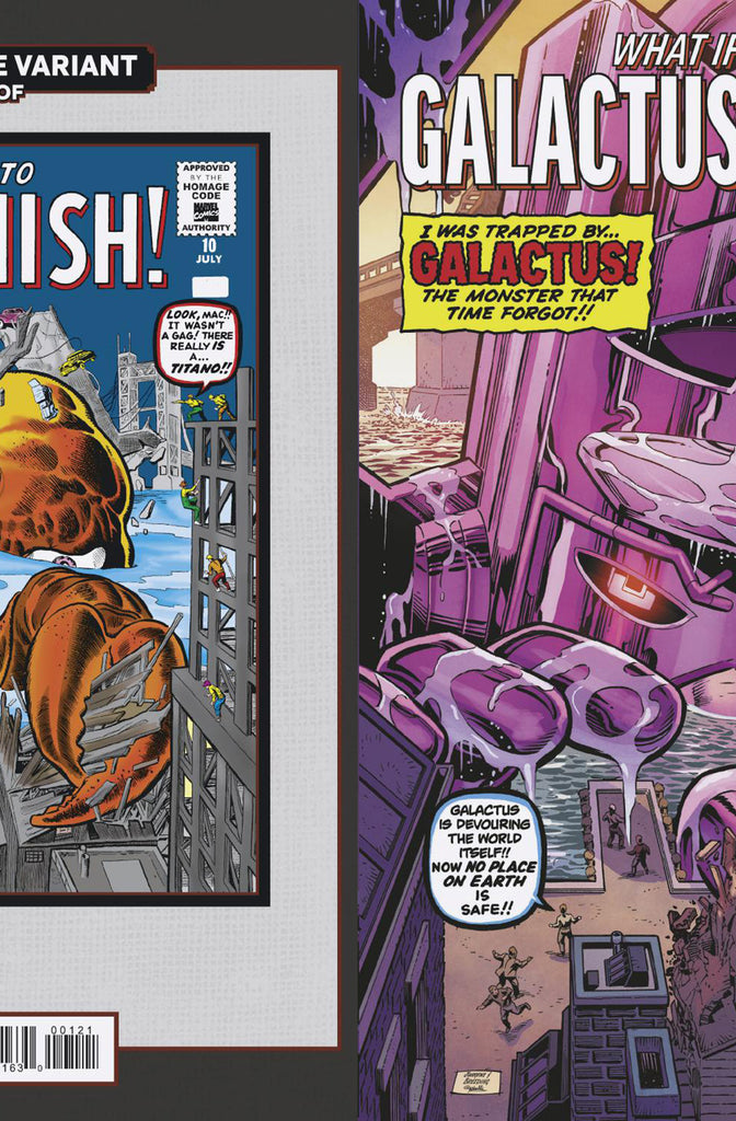 WHAT IF...? GALACTUS: GALACTUS TRANSFORMED ROGUE? #1 | DAN JURGENS SCI-FI HOMAGE VARIANT