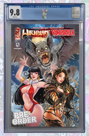 WITCHBLADE VAMPIRELLA #1 (ONE SHOT) CVR A LAURA BRAGA  | CGC 9.8 | PREORDER