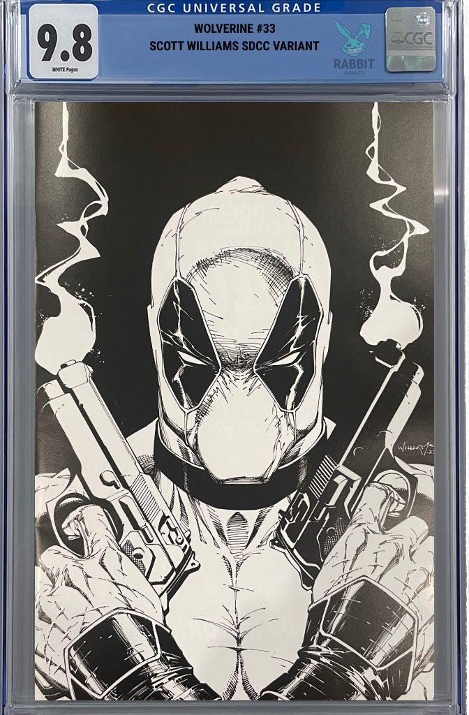 Wolverine #33 | Scott Williams SDCC Variant | CGC 9.8