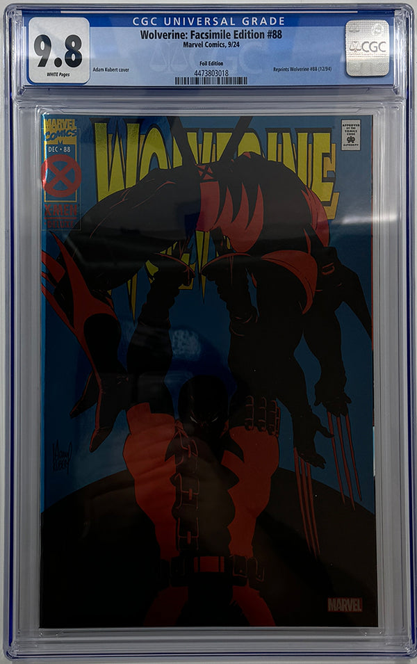 WOLVERINE #88 | FACSIMILE EDITION FOIL VARIANT | CGC 9.8