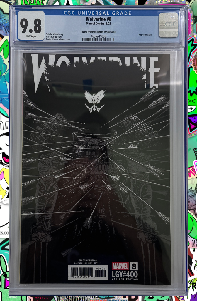 Wolverine #8 | 2nd Print Daniel Warren Johnson Variant | CGC 9.8