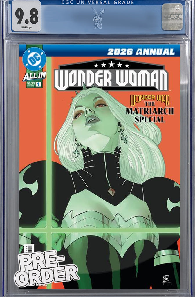 Wonder Woman 2026 Annual Wonder War The Matriarch Special #1 Cvr A Daniel Sampere | CGC 9.8 | Preorder