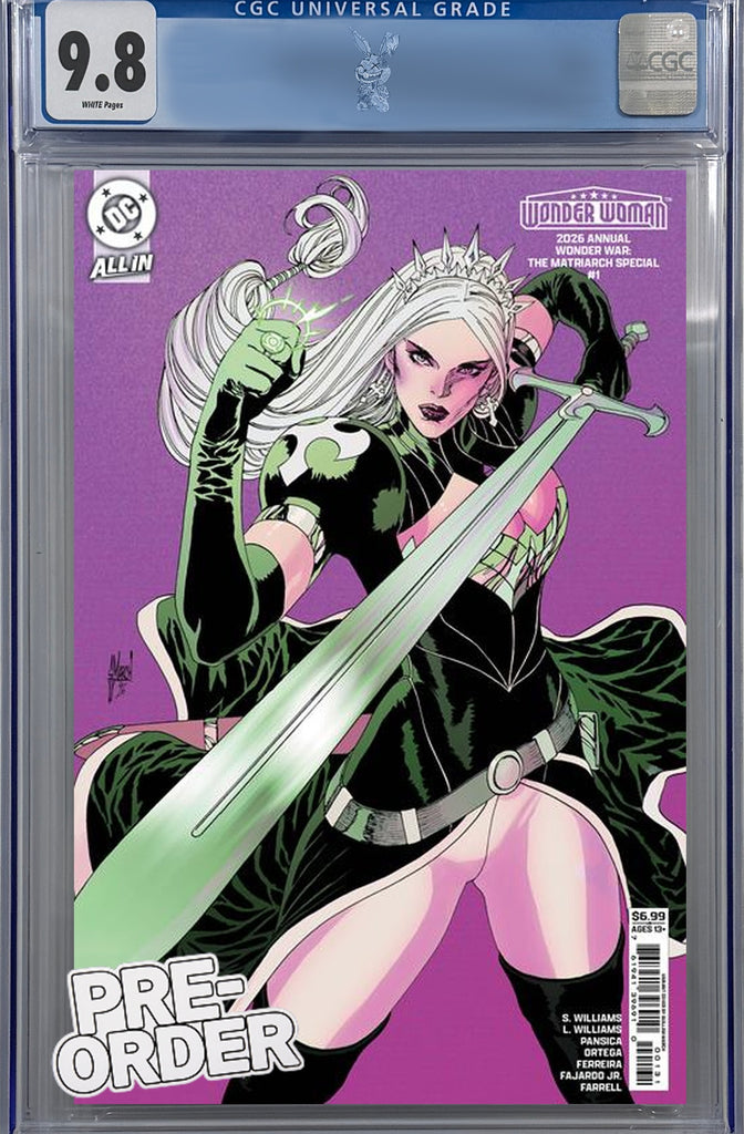 Wonder Woman 2026 Annual Wonder War The Matriarch Special #1 Cvr C Guillem March | CGC 9.8 | Preorder
