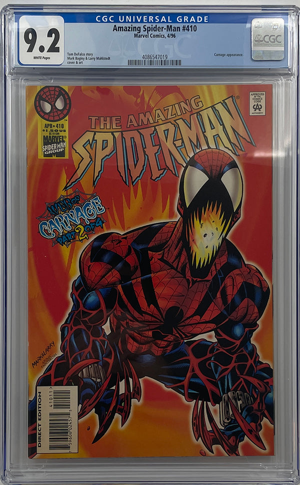 Amazing Spider-Man #410 | CGC 9.2
