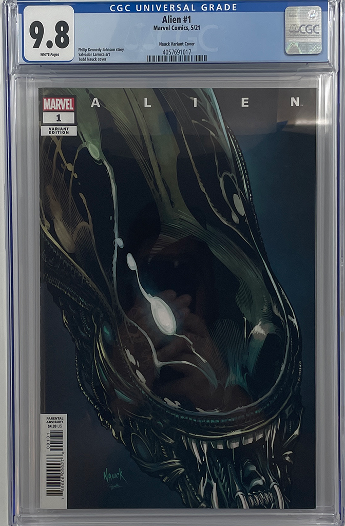 Alien #1 | Nauck Variant Cover | CGC 9.8