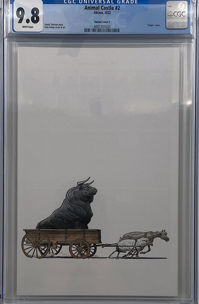 ANIMAL CASTLE #2 | 1:10 Incentive Ratio Variant | CGC 9.8