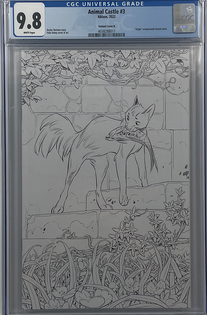 Animal Castle #3 | Cover B | Wraparound Felix Delep Variant | CGC 9.8