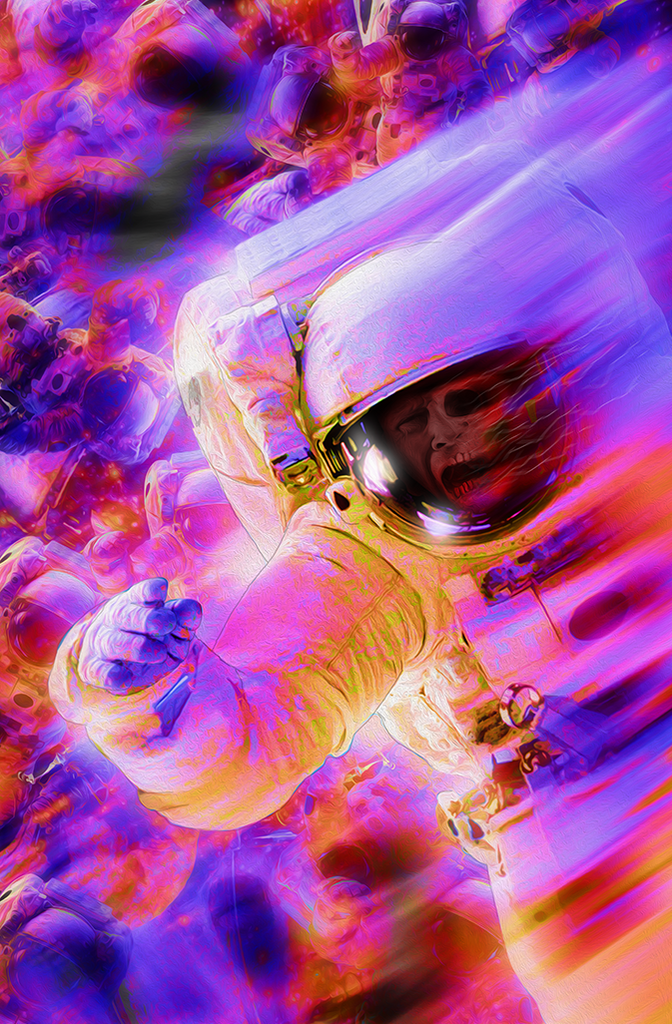 ASTRONAUT DOWN #1 | Javan Jordan Variant | Rabbit Comics Exclusive