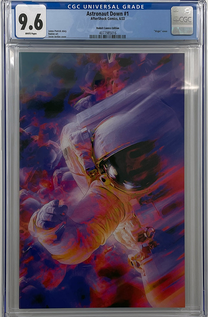 ASTRONAUT DOWN #1 | JAVAN JORDAN VARIANT | CGC 9.6