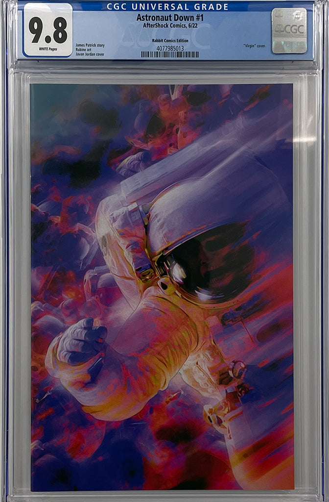 ASTRONAUT DOWN #1 | JAVAN JORDAN VARIANT | CGC 9.8