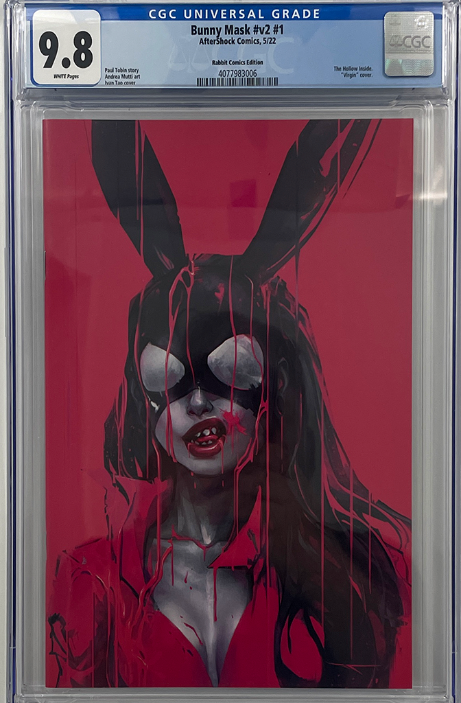Bunny Mask: The Hollow Inside #1 | Ivan Tao Variant | CGC  9.8