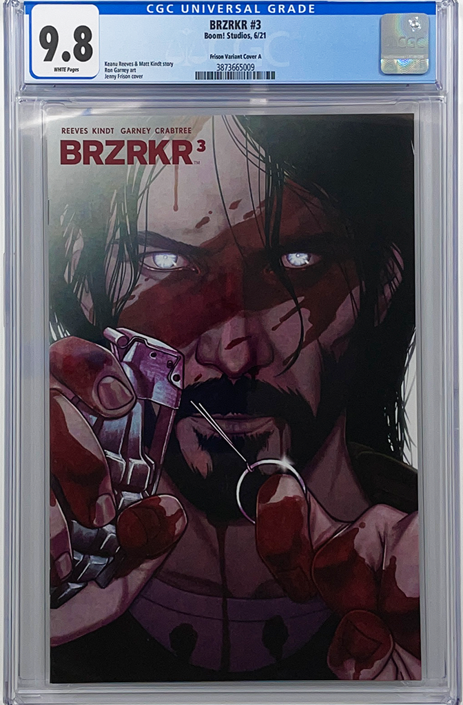 BRZRKR #3 | Jenny Frison 1:25 Ratio Variant | CGC 9.8