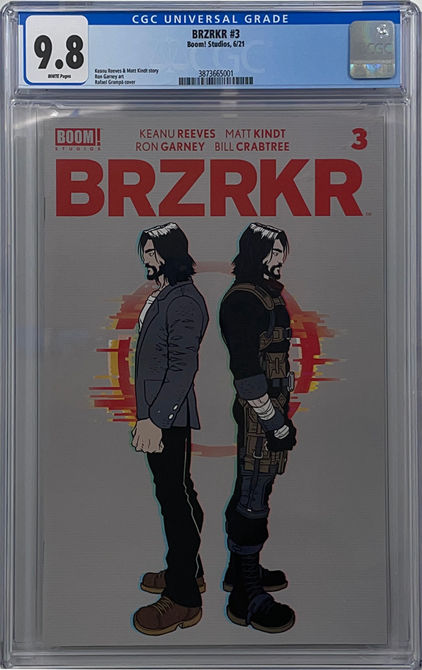 BRZRKR #3 | Cover A | Rafael Grampa Cover | CGC 9.8