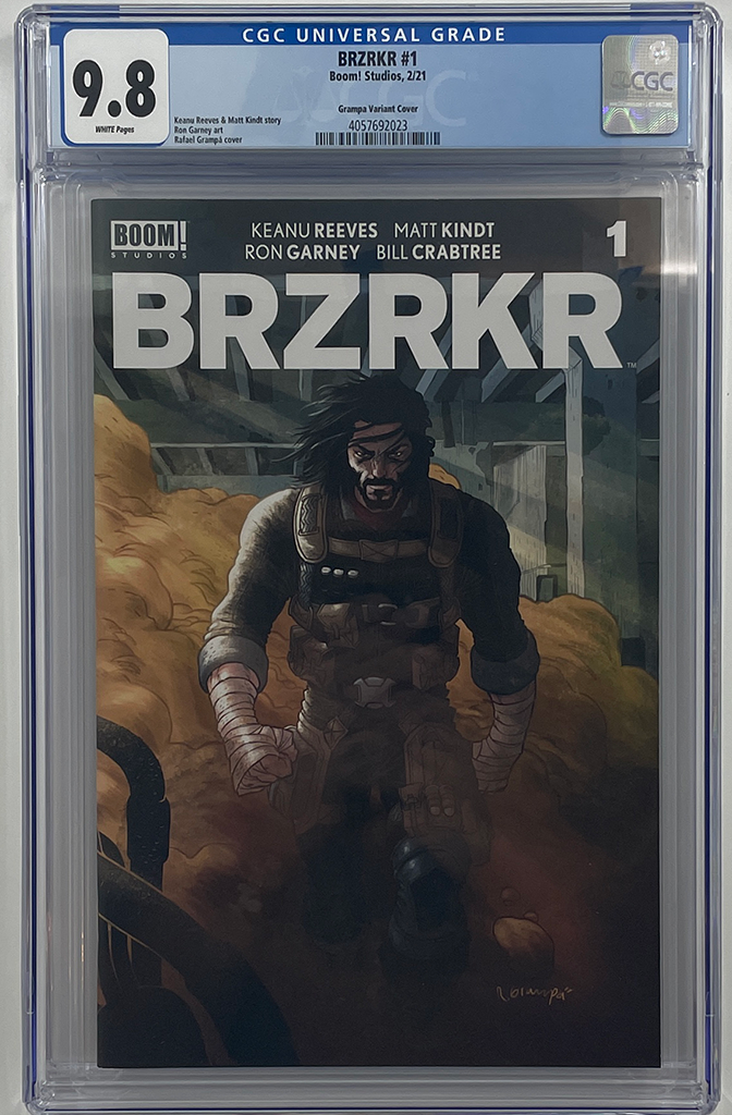 BRZRKR #1 | Rafael Grampa 1:25 Ratio  Variant | CGC 9.8