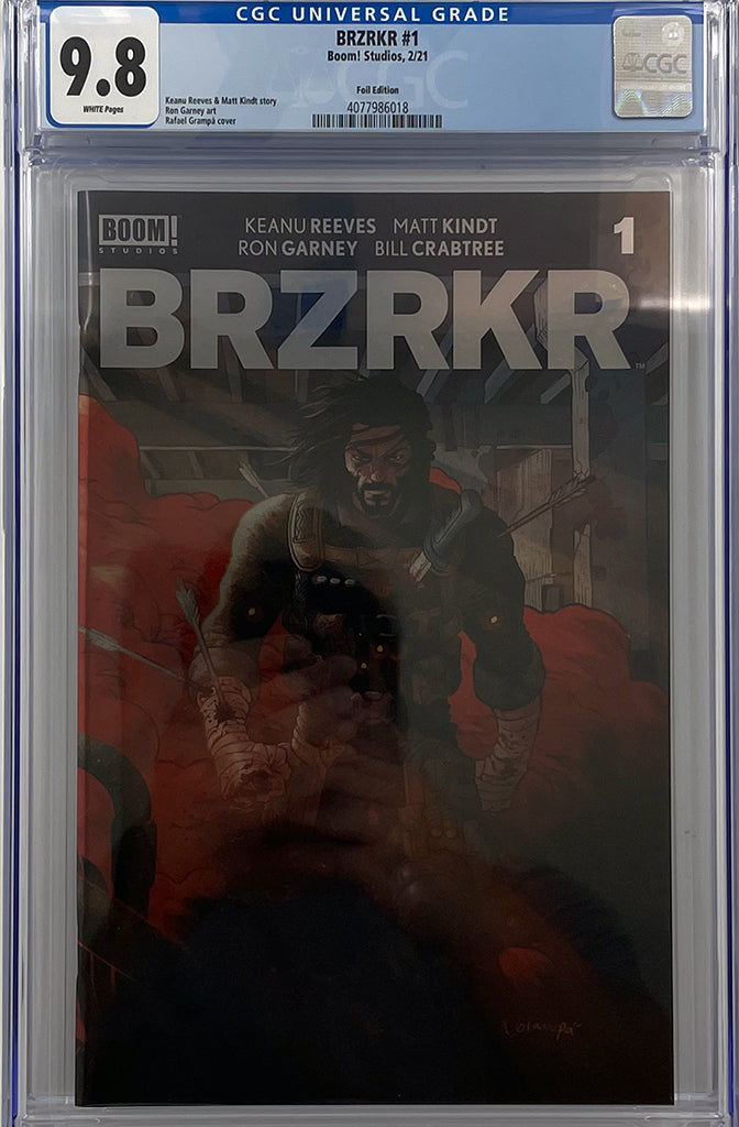 BRZRKR #1 | Rafael Grampa Foil Variant | CGC 9.8