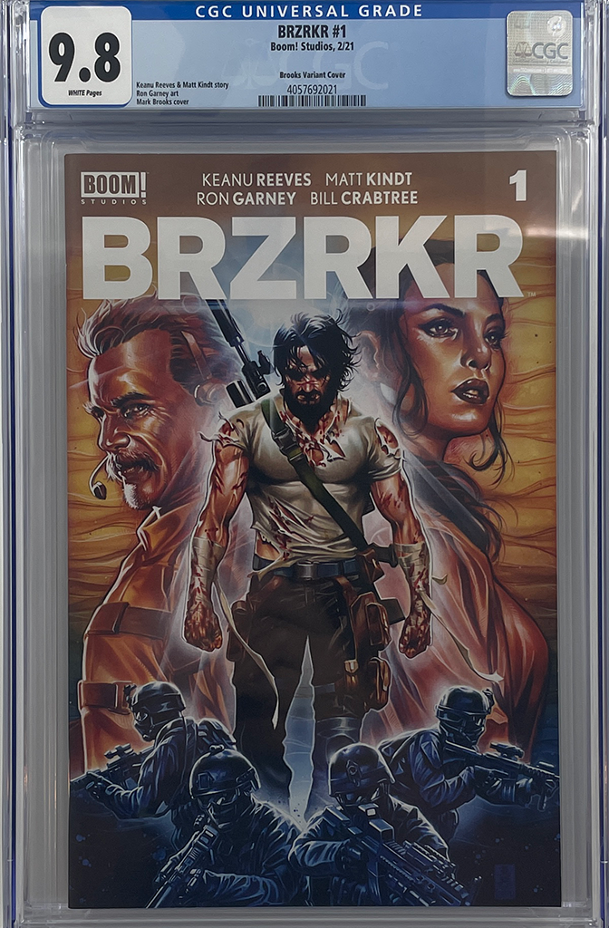 BRZRKR #1 | Mark Brooks Variant | CGC 9.8