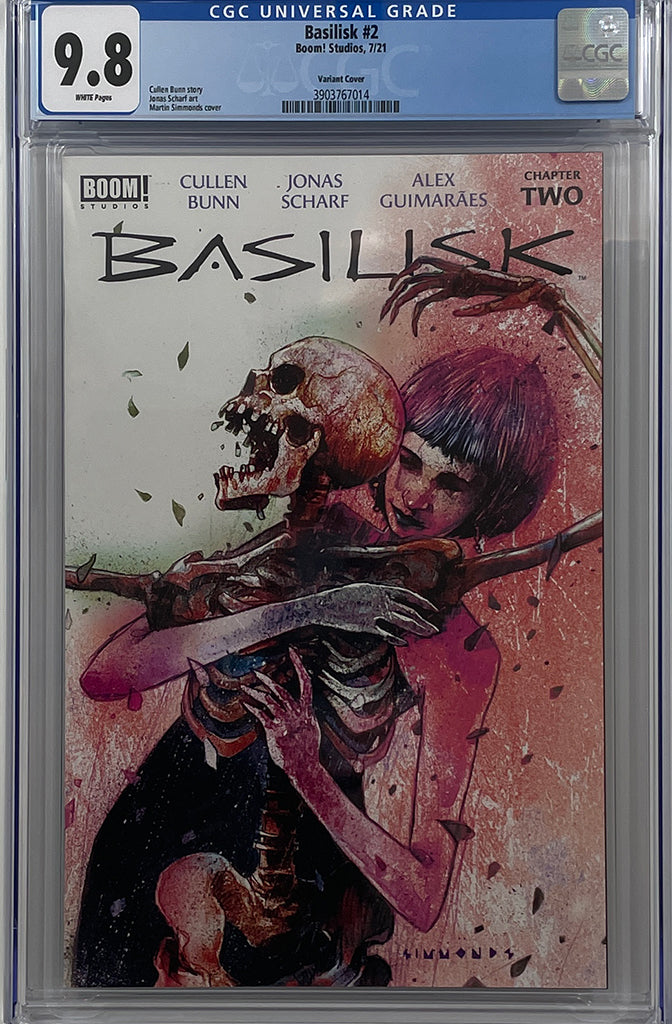 Basilisk #2 | Martin Simmonds Cover B | CGC 9.8
