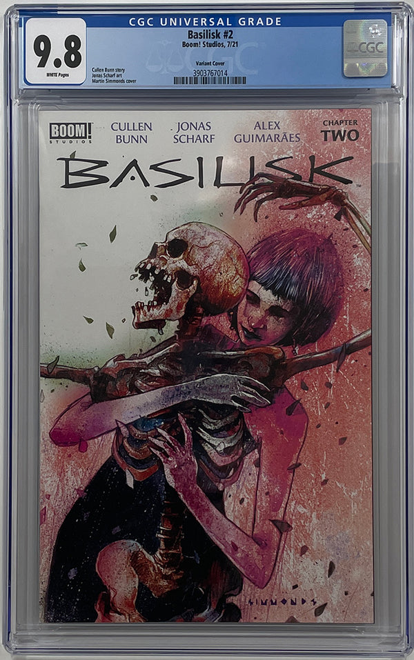 Basilisk #2 | Martin Simmonds Cover B | CGC 9.8